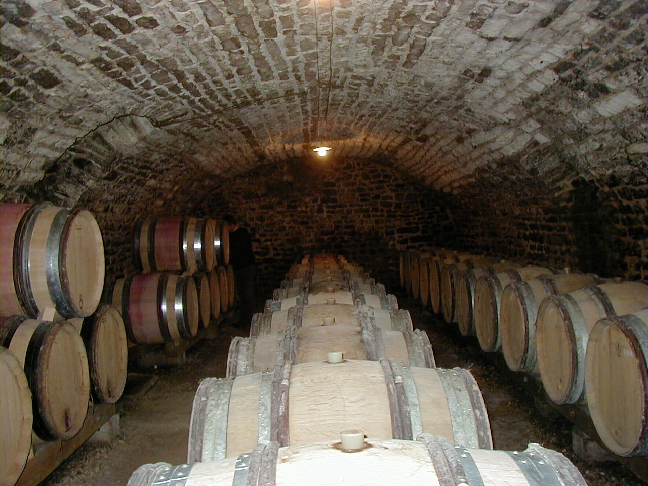 The Jaeger-Defaix wine cellar